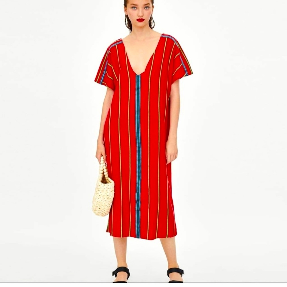Zara boho dress/coverup